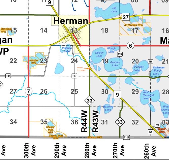 CSAH 33 Road Closed(10-4-24)
